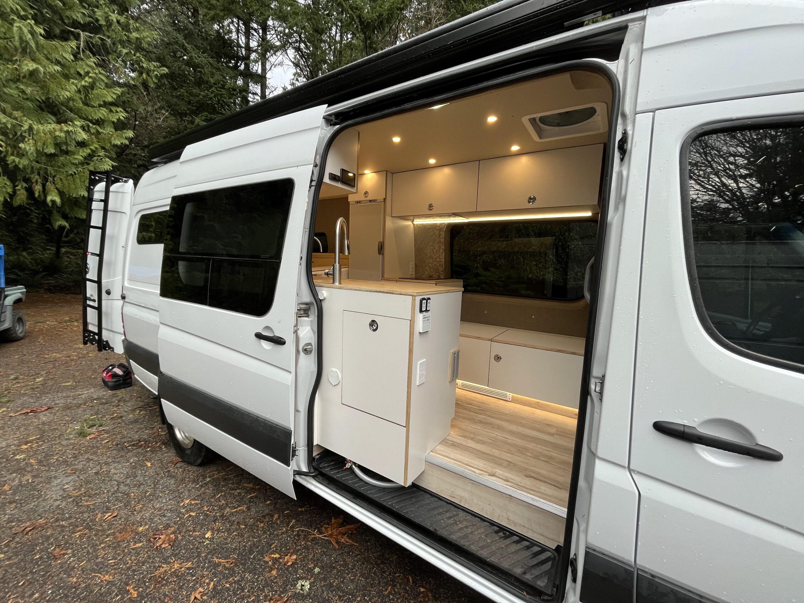 converted van doors